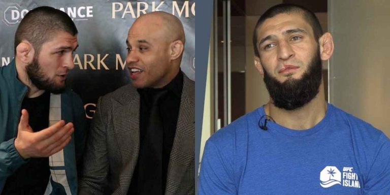 Ali Abdelaziz, Khamzat Chimaev, Khabib Nurmagomedov, UFC