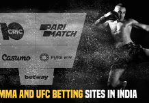 Best MMA and UFC Betting Sites in India