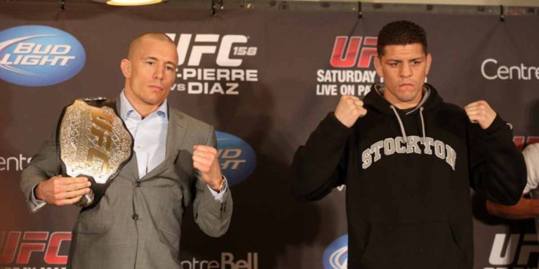 Georges St-Pierre, Nick Diaz, UFC