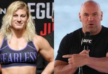 Kayla Harrison, Dana White, UFC