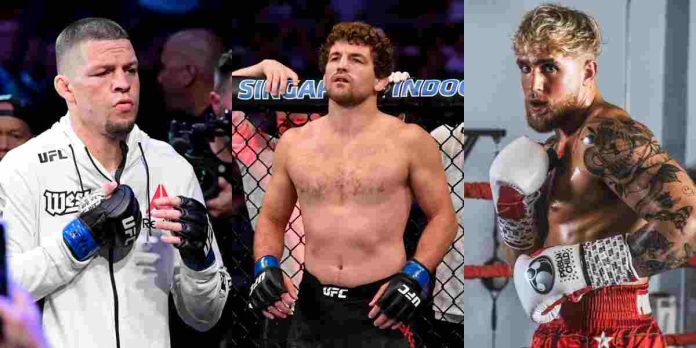 Nate Diaz, Ben Askren, Jake Paul