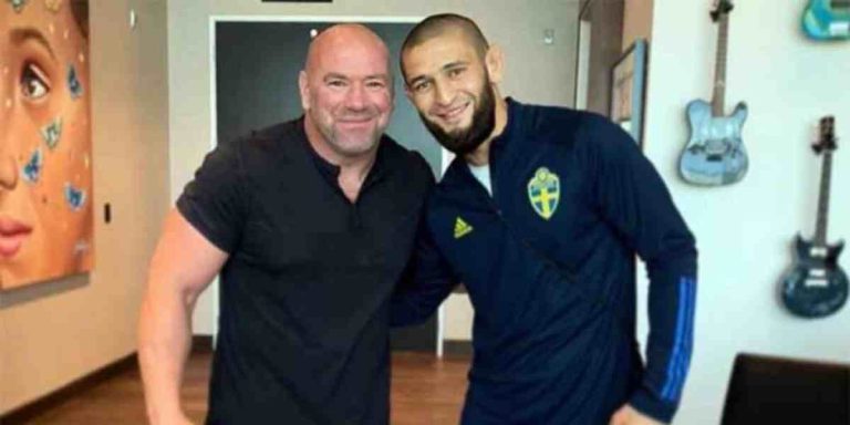 Dana White, Khamzat Chimaev