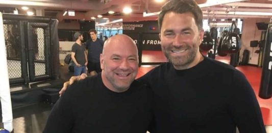 Dana White, Eddie Hearn, UFC