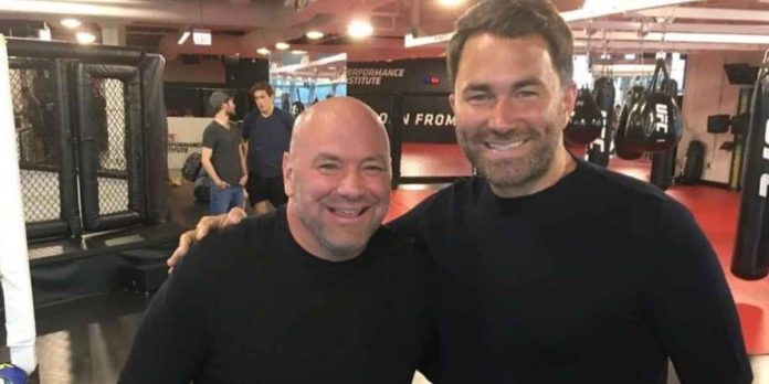 Dana White, Eddie Hearn, UFC