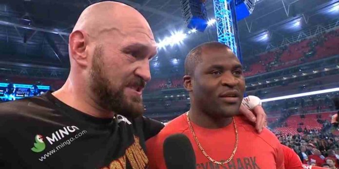 Tyson Fury and Francis Ngannou