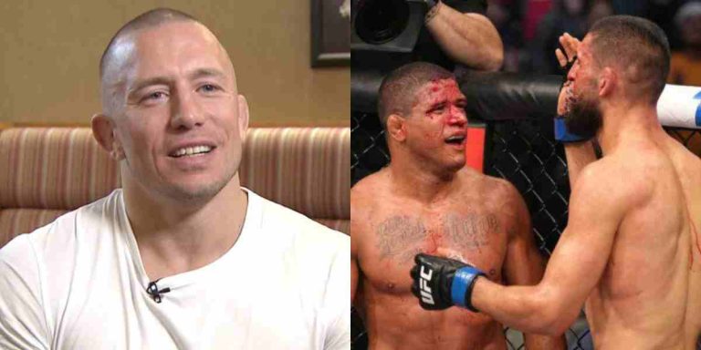 Georges St-Pierre, Khamzat Chimaev, Gilbert Burns, UFC