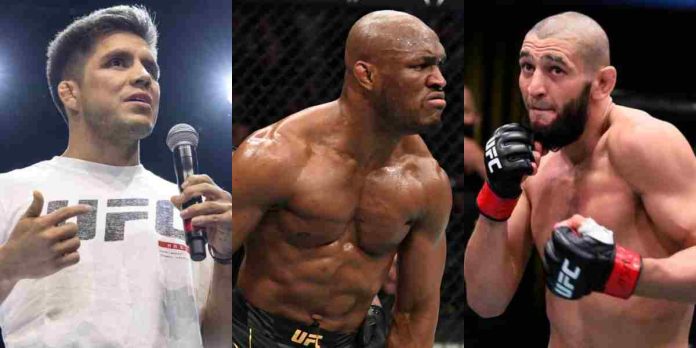 Henry Cejudo, Kamaru Usman, Khamzat Chimaev, UFC