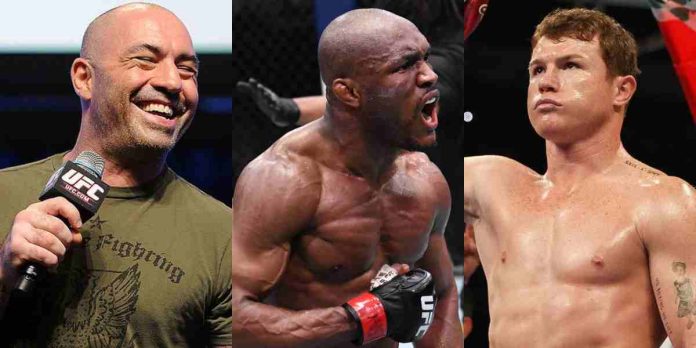 Joe Rogan, Kamaru Usman, Canelo Alvarez