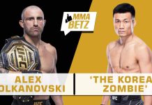 UFC 273, Alex Volkanovski, The Korean Zombie
