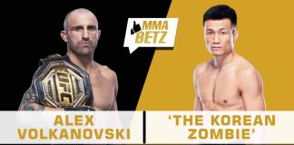 UFC 273, Alex Volkanovski, The Korean Zombie