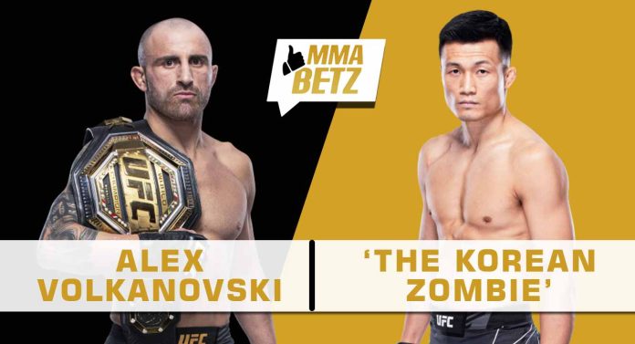 UFC 273, Alex Volkanovski, The Korean Zombie