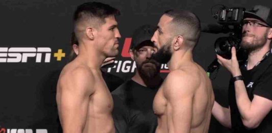 UFC Vegas 51, Vicente Luque, Belal Muhammad