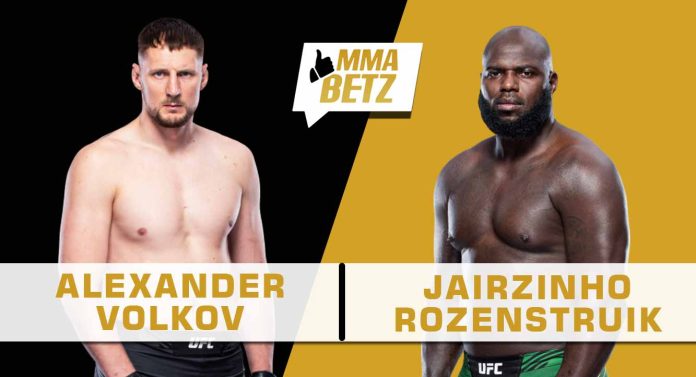 UFC Vegas 56, Alexander Volkov, Jairzinho Rozenstruik