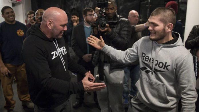 Dana White, Khabib Nurmagomedov, UFC