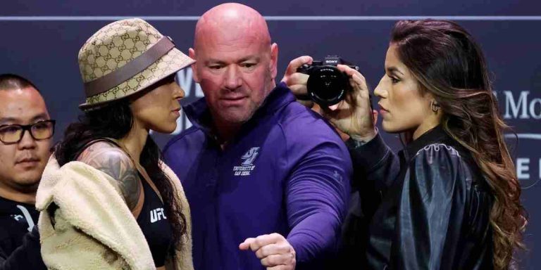 Amanda Nunes, Julianna Pena, Dana White