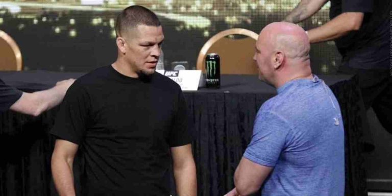 Dana White, Nate Diaz, UFC