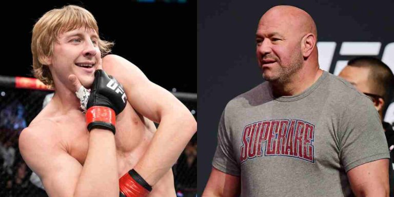 Paddy Pimblett, Dana White, UFC