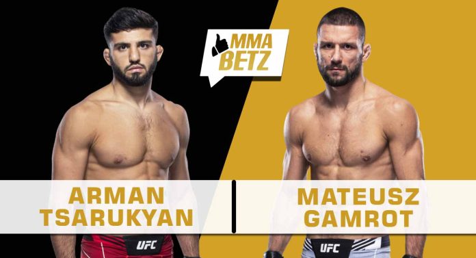 UFC-Vegas-57,-Arman-Tsarukyan,-Mateusz-Gamrot