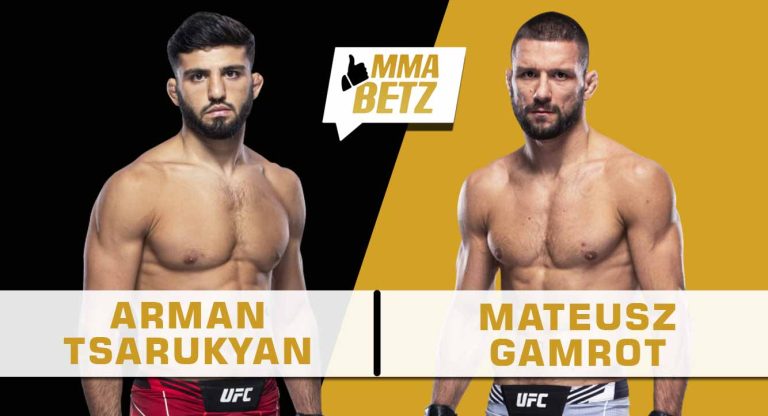 UFC-Vegas-57,-Arman-Tsarukyan,-Mateusz-Gamrot