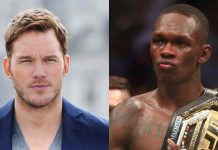 Chris Pratt, Israel Adesanya, UFC