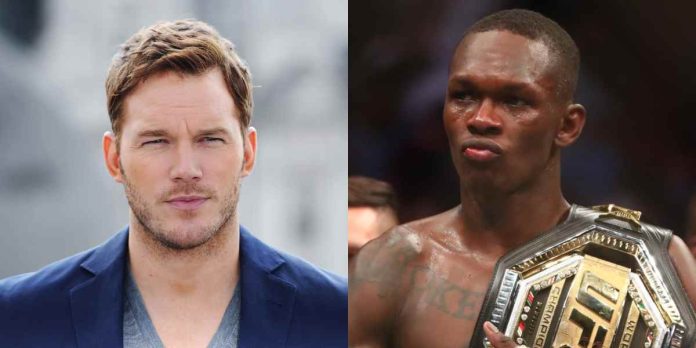 Chris Pratt, Israel Adesanya, UFC