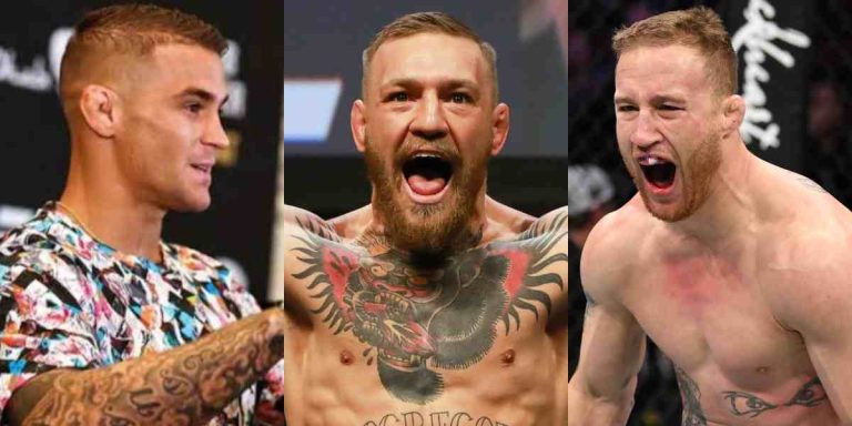 Dustin Poirier, Conor McGregor, Justin Gaethje, UFC