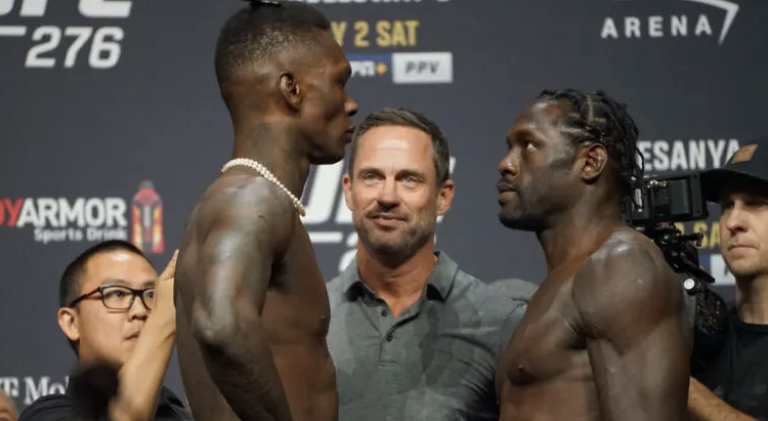 UFC 276 Adesanya Cannonier