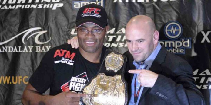 Anderson Silva, Dana White, UFC