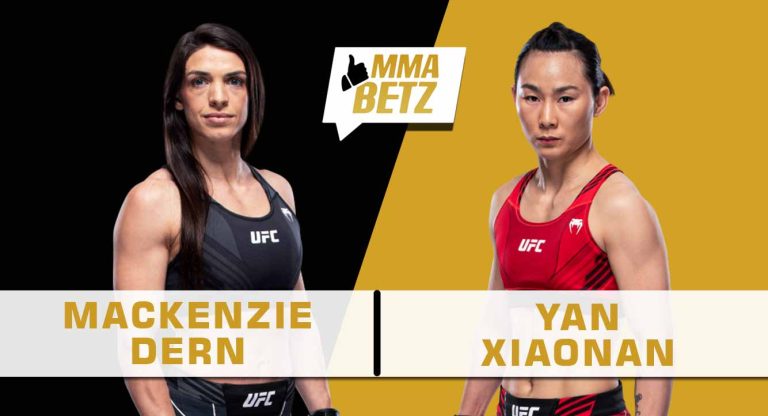 UFC-Vegas-61,-Mackenzie-Dern,-Yan-Xiaonan