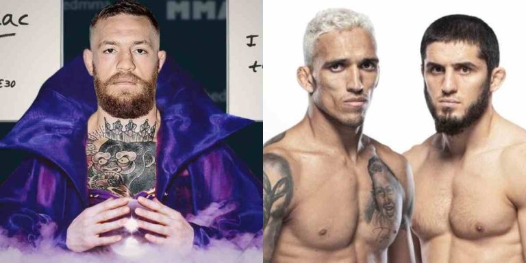 Conor McGregor, Charles Oliveira, Islam Makhachev, UFC