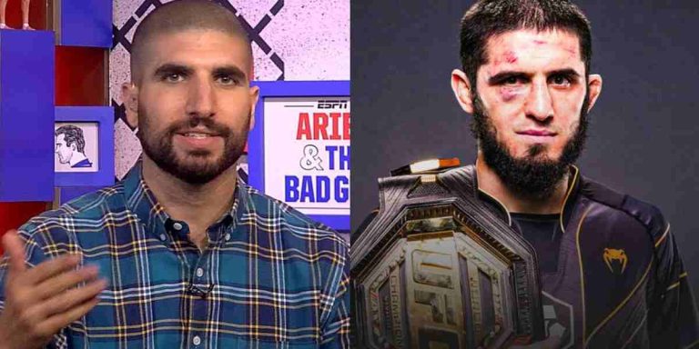 Ariel Helwani and Islam Makhachev