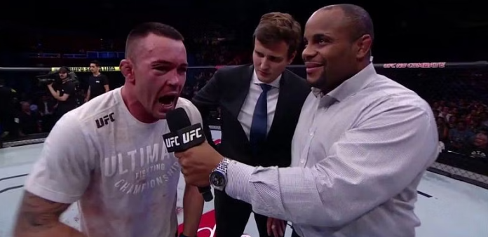 Colby Covington and Daniel Cormier