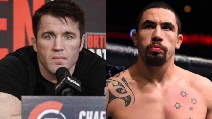 Chael Sonnen slams Robert Whittaker