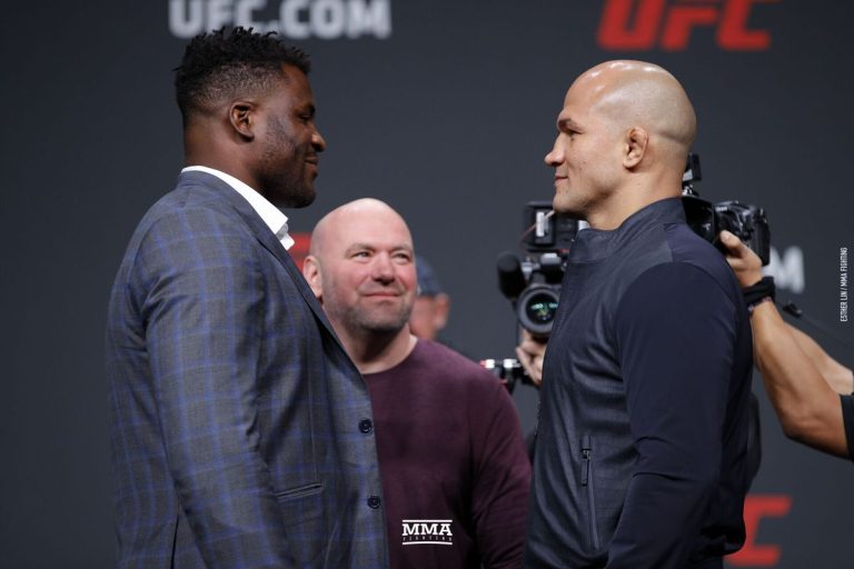 Junior dos Santos and Francis Ngannou