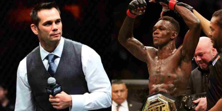 Rich Franklin and Israel Adesanya