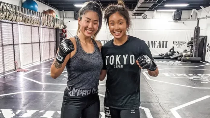 Angela Lee with Victoria Lee