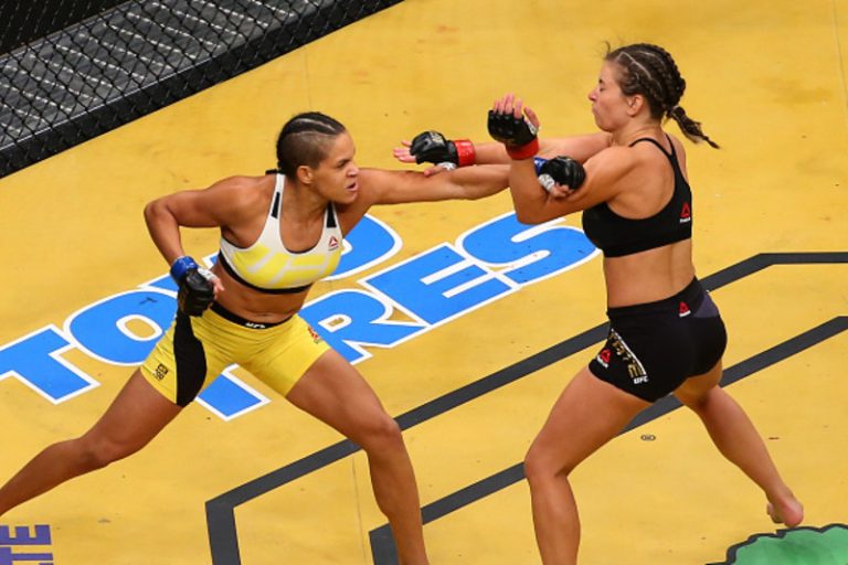 Amanda Nunes and Miesha Tate