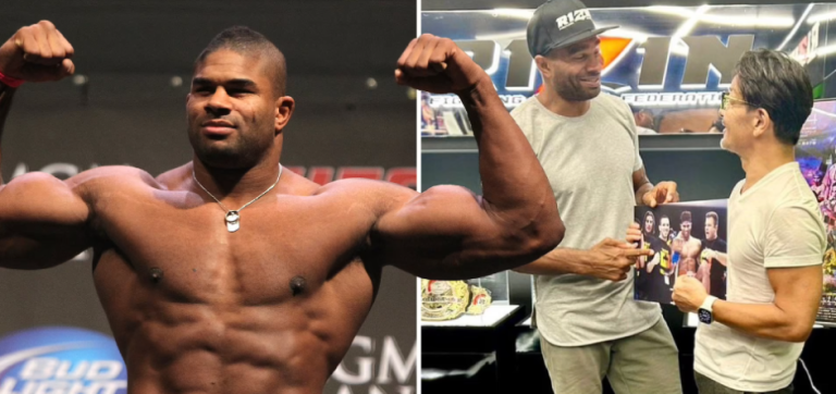 Alistair Overeem weight loss