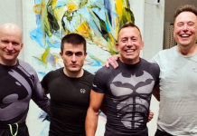Georges St-Pierre and Elon Musk