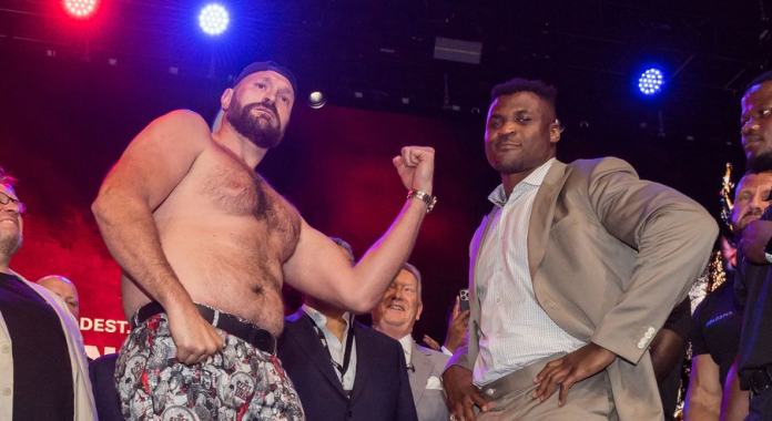 Francis Ngannou accuses Tyson Fury