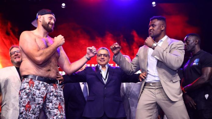 Tyson Fury and Francis Ngannou