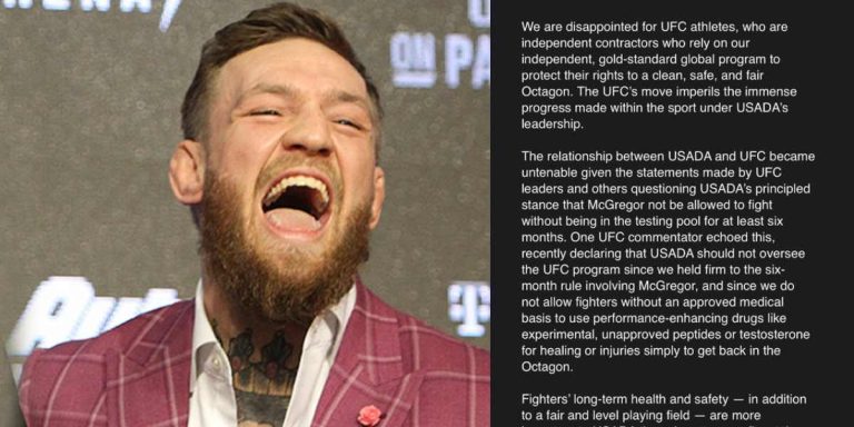 Conor McGregor USADA