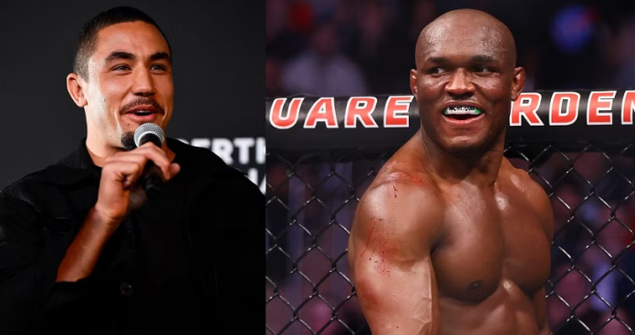 Kamaru Usman and Robert Whittaker