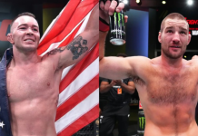 Colby Covington and Sean Strickland