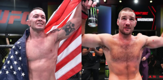 Colby Covington and Sean Strickland