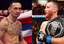 Max Holloway and Justin Gaethje