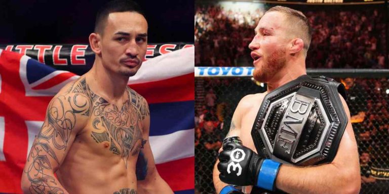 Max Holloway and Justin Gaethje