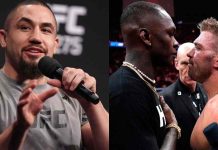 Robert Whittaker says Dricus Du Plessis will beat Israel Adesanya