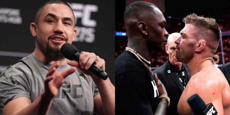 Robert Whittaker says Dricus Du Plessis will beat Israel Adesanya