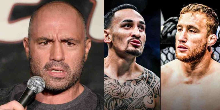 Joe Rogan, Max Holloway and Justin Gaethje